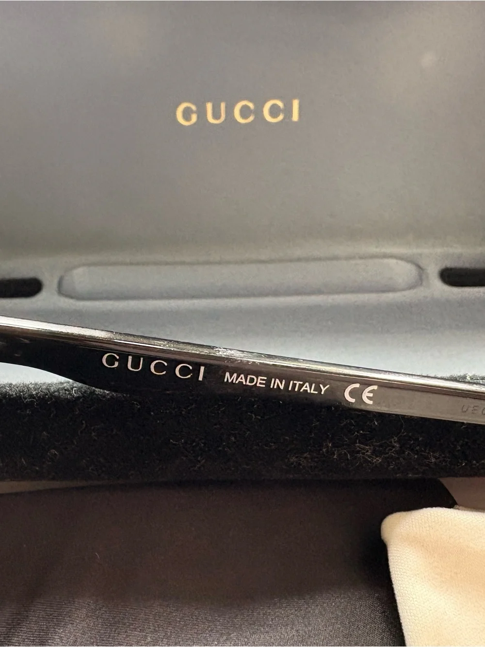 NEW Gucci Men's Black Sunglasses